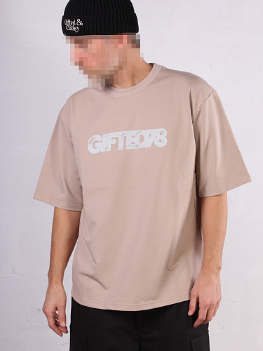 Футболка GIFTED78 25 LOGO 754 nude Футболка GIFTED78 25 LOGO 754 nude