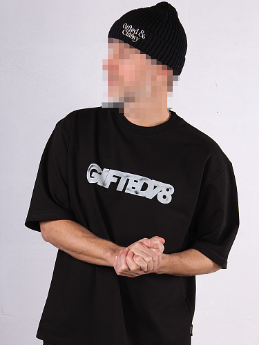 Футболка GIFTED78 25 LOGO 753 черный Футболка GIFTED78 25 LOGO 753 черный
