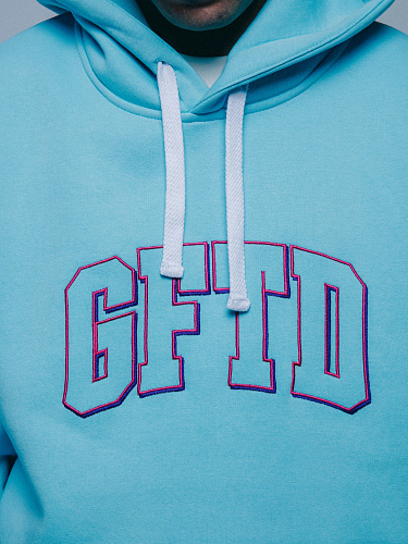 Худи "GIFTED78" 25 GFTD 754 аква Худи "GIFTED78" 25 GFTD 754 аква