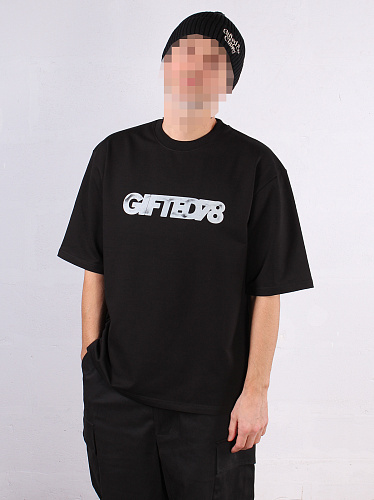 Футболка GIFTED78 25 LOGO 753 черный Футболка GIFTED78 25 LOGO 753 черный