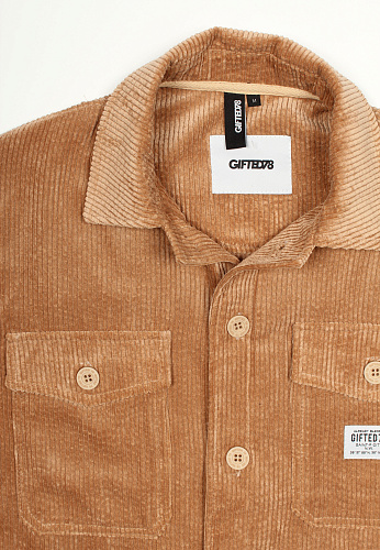 Рубашка GIFTED78 651 BRO бежевый Рубашка GIFTED78 651 BRO бежевый