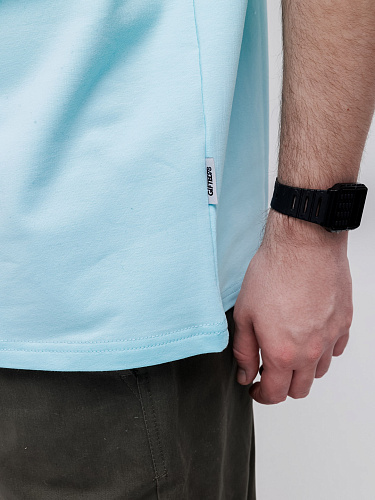 Футболка GIFTED78 Heavy/739 голубой Футболка GIFTED78 Heavy/739 голубой