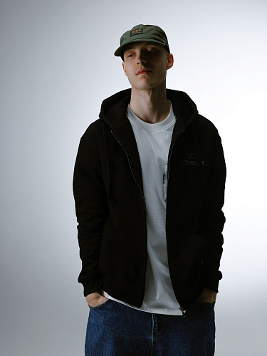 Зип-худи "GIFTED78" ORGNLS zip/749 черный Зип-худи "GIFTED78" ORGNLS zip/749 черный