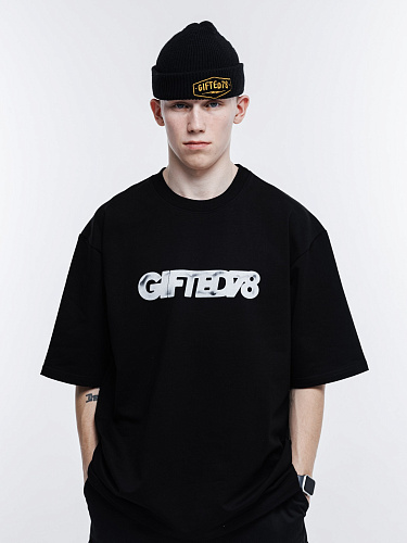 Футболка GIFTED78 25 LOGO 753 черный Футболка GIFTED78 25 LOGO 753 черный