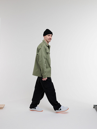 Рубашка GIFTED78 656 DENIM-BRO оливковый Рубашка GIFTED78 656 DENIM-BRO оливковый