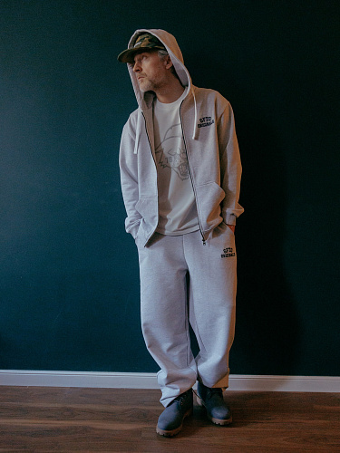 Зип-худи "GIFTED78" ORGNLS zip/761 серый Зип-худи "GIFTED78" ORGNLS zip/761 серый
