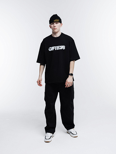 Футболка GIFTED78 25 LOGO 753 черный Футболка GIFTED78 25 LOGO 753 черный