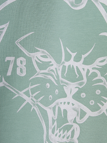 Футболка GIFTED78 25 CAT 757 зеленый Футболка GIFTED78 25 CAT 757 зеленый