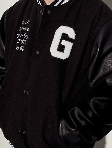 Бомбер GIFTED78 23/502 RICH черный Бомбер GIFTED78 23/502 RICH черный