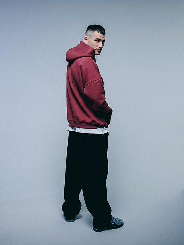 Худи "GIFTED78" 25 GFTD 752 бордовый Худи "GIFTED78" 25 GFTD 752 бордовый