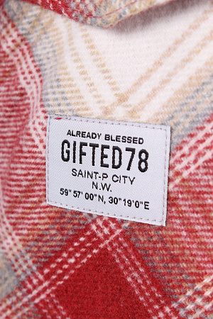 Рубашка GIFTED78 BRO/313 кирпич