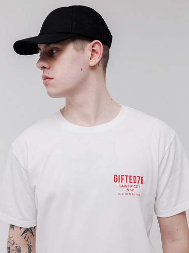 Футболка GIFTED78 STD/804 POINT белый Футболка GIFTED78 STD/804 POINT белый