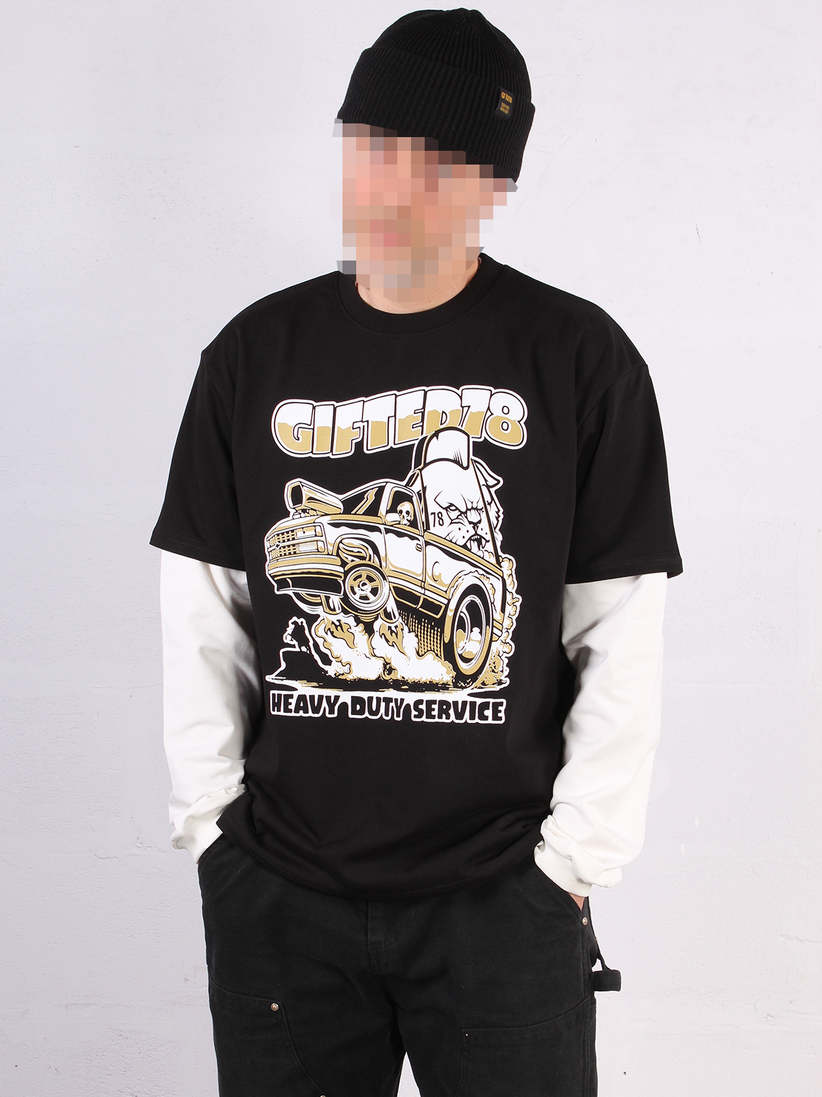 Футболка GIFTED78 CLS Truck 759 черный Футболка GIFTED78 CLS Truck 759 черный