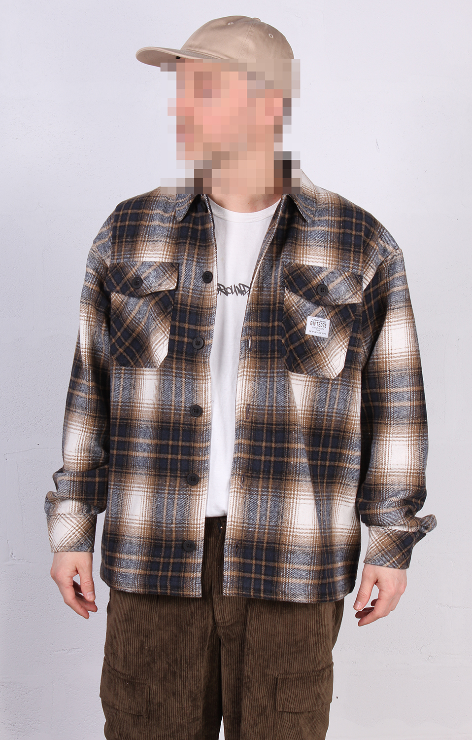 Рубашка GIFTED78 26 BRO/743 синий Рубашка GIFTED78 26 BRO/743 синий