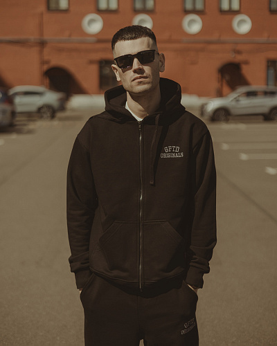 Зип-худи "GIFTED78" ORGNLS zip/749 черный Зип-худи "GIFTED78" ORGNLS zip/749 черный