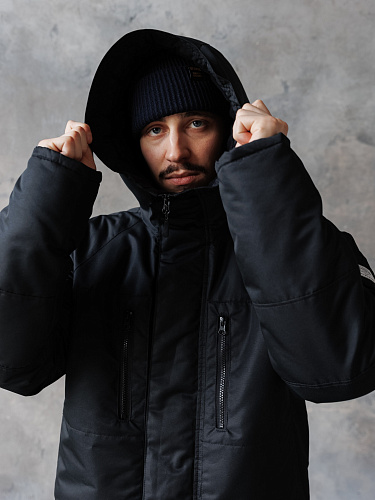 Куртка GIFTED78 FW26/ZIP 859 черный Куртка GIFTED78 FW26/ZIP 859 черный