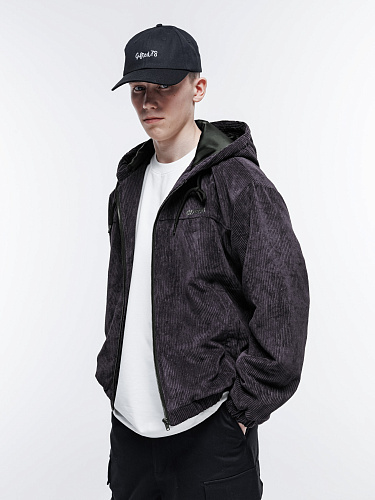 Куртка GIFTED78 26/808 HOMEBOY vlvt черный Куртка GIFTED78 26/808 HOMEBOY vlvt черный