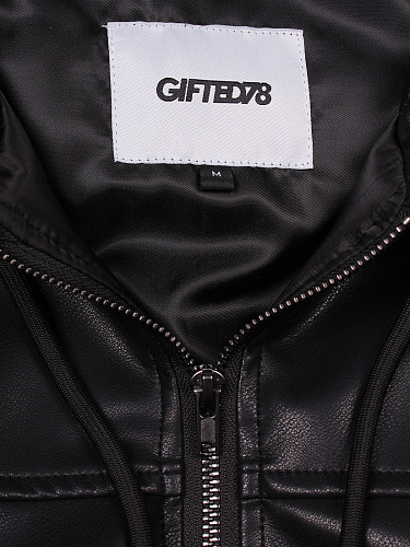 Куртка GIFTED78 26/810 HOMEBOY leather черный Куртка GIFTED78 26/810 HOMEBOY leather черный
