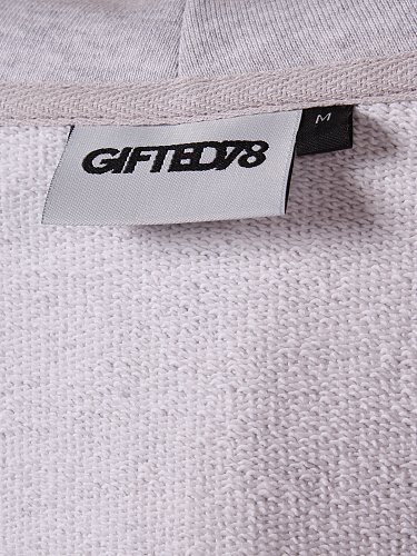 Зип-худи "GIFTED78" ORGNLS zip/761 серый Зип-худи "GIFTED78" ORGNLS zip/761 серый