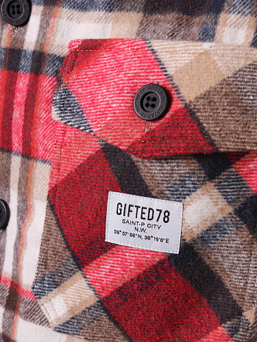 Рубашка GIFTED78 26 BRO/741 красный Рубашка GIFTED78 26 BRO/741 красный