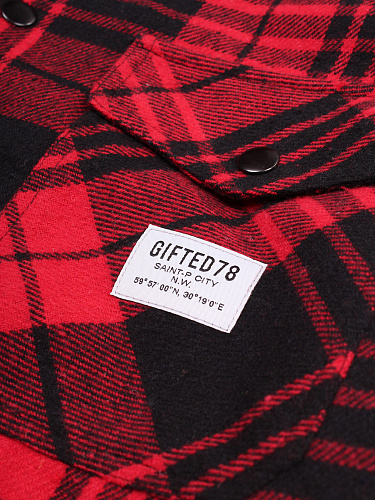 Куртка GIFTED78 26/827 FORESTER черно-красный Куртка GIFTED78 26/827 FORESTER черно-красный