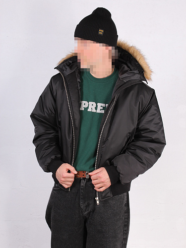 Куртка GIFTED78 FW26/PILOT 855 черный Куртка GIFTED78 FW26/PILOT 855 черный