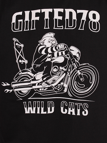 Футболка GIFTED78 CLS Biker 758 черный Футболка GIFTED78 CLS Biker 758 черный